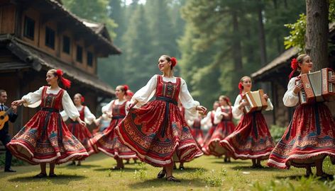 The Art of Russian Folk Dance and Music Folk Musician, Dance And Music, Dance Technique, Folk Instruments, Russian Folk, Folk Dance, Dance Competition, Timeless Art, Folk Music