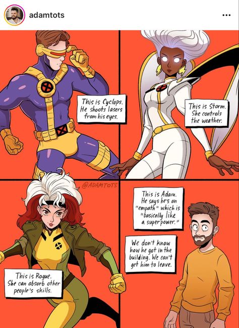 Rogue Fanart, X Men Fanart, Mutant Oc, Men Fanart, Adam Ellis, X Men Funny, Cyclops X Men, Marvel Rogue, X Men Evolution