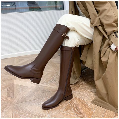 Shipping: Worldwide Express Shipping AvailableDelivery time: 7-15Days Fast ShippingReturns: Fast refund, 100% Money Back Guarantee.SPECIFICATIONSBrand Name: NoEnName_NullBoot Type: Modern BootsShaft Material: MICROFIBEROutsole Material: RUBBERUpper Material: MICROFIBEROrigin: Mainland ChinaCN: ZhejiangSeason: Spring/AutumnInsole Material: PlushHeel Type: Square heelLining Material: PlushBoot Height: Knee-HighItem Type: BOOTSFashion Element: Belt BuckleDepartment Name: ADULTToe Shape: round toeHe Long Leather Boots, Shoes For Woman, Womens High Boots, Elegant Boots, Brown Boots Women, Outfit Invierno, Mary Jane Shoes Womens, Low Heel Shoes, Boots High