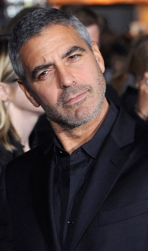 George Clooney Style, Its All About Me, Men With Grey Hair, Boy George, All About Me, Celebrity Trends, Matthew Mcconaughey, Celebrity Babies, George Clooney