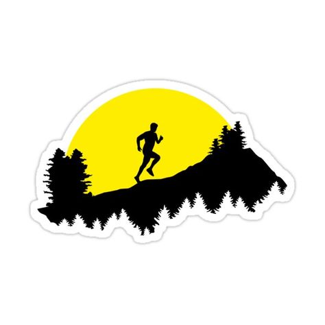 Decorate laptops, Hydro Flasks, cars and more with removable kiss-cut, vinyl decal stickers. Glossy, matte, and transparent options in various sizes. Super durable and water-resistant. Trail running design. Runners, forest, mountains and sun Insulin Resistance Supplements, Insulin Resistance Diet Food Lists, Running Stickers, Running Vector, Running Logo, Running Art, Hiking Club, Running Design, Running Team