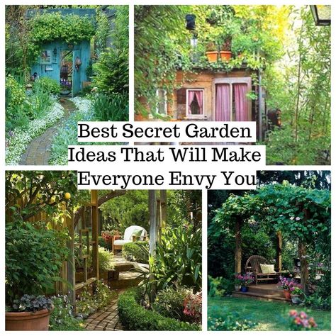 Garden Alcove Ideas, Outdoor Nooks Secret Gardens, Garden Design With Seating Area, Garden Sitting Ideas Outdoors, Garden Secret Corner, Along The Fence Garden, Outdoor Garden Area Ideas, Secret Garden Patio Ideas, Secret Garden Spaces