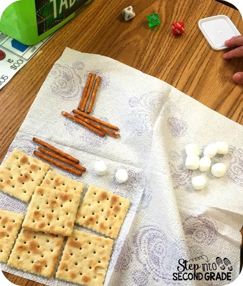 Teaching Place Value, Teaching Place Values, Amy Lemons, Math Place Value, Math Intervention, Pretzel Sticks, Math Instruction, Language Spanish, Second Grade Math