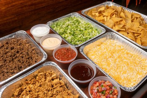 Taco Bar List Of Items, Taco Bar Checklist, Taco In A Bag Bar Party Ideas, Graduation Taco Bar, Taco Bar Buffet Set Up, Taco Bar Set Up Ideas, Taco Bar Buffet, Bbq Business, Bar Taco