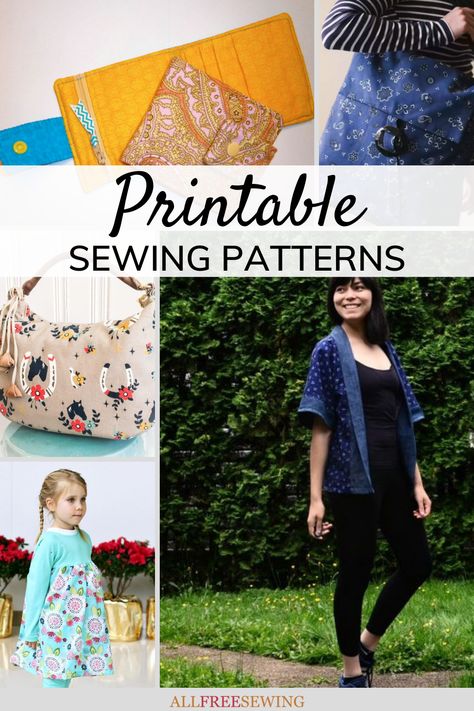 Well, you’re in luck, because we have started to collect all of our printable sewing patterns into one place. With this huge list of free sewing patterns pdf available for download, you'll be all set and ready to sew! There are plenty of free printable sewing patterns for beginners, too, on this page of 74+ Free Printable Sewing Patterns. We have found the best sewing patterns and tutorial PDFs that you can easily download and get sewing. Sewing Patterns For Beginners, Diy Maxi Dress, Free Printable Sewing Patterns, Basic Dress Pattern, Sewing Patterns Free Women, Trendy Sewing Projects, Trendy Sewing Patterns, Beginner Sewing Patterns, Printable Sewing Patterns