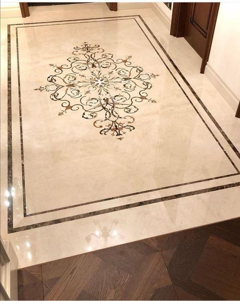 Inlay Flooring Pattern, Marble Inlay Designs, Elevator Lobby Design, Marble Inlay Floor, Floor Pattern Design, Marble Floor Pattern, Inlay Flooring, Marble Flooring Design, Mirror Interior Design