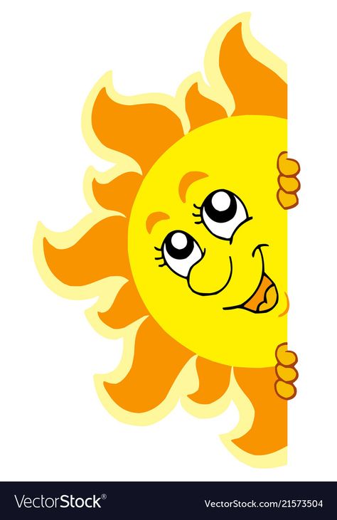 Sun Vector, Text Stickers, Colorful Borders Design, School Wall Art, School Murals, Cute Sun, School Clipart, Hand Crafts For Kids, Art Drawings For Kids