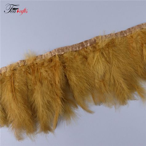 10-15cm brown marabou feather fringe trims jewelry crafts plumage costumes crafts sewing Feather Fringe, Turkey Feathers, Fringe Trim, Crafts Sewing, Jewelry Crafts, Sewing Crafts, Sewing, 10 Things