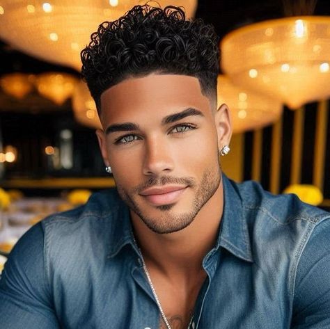 Spanish Men Hairstyles, Short Black Men Hairstyles, Character Inspiration Male Black, Fine Latino Men, Fine Black Males, Handsome Black Guys, Male Face Shapes, Top Haircuts For Men, Mixed Guys