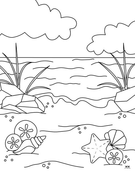 Choose from a wide variety of beach coloring pages perfect for endless fun on those long summer days. Print from home. 100% FREE! Pictures To Colour, Printable Snowflake Template, Umbrella Coloring Page, Jack Harrison, Coloring Pages Ideas, Coloring Pages For Teenagers, Super Mario Coloring Pages, Blank Coloring Pages, Beach Coloring Pages