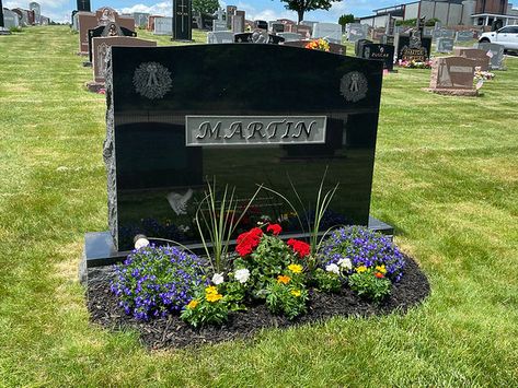 Gallery | Honored Memory Grave Care | Westborough Grave Sites Ideas Decorating, Grave Site Flowers Cemetery, Grave Landscaping Ideas, Gravesite Landscaping Ideas, Decorating Grave Sites Ideas, Grave Site Ideas Diy, Grave Design Ideas, Gravesite Decorations Cemetery Ideas, Headstone Ideas