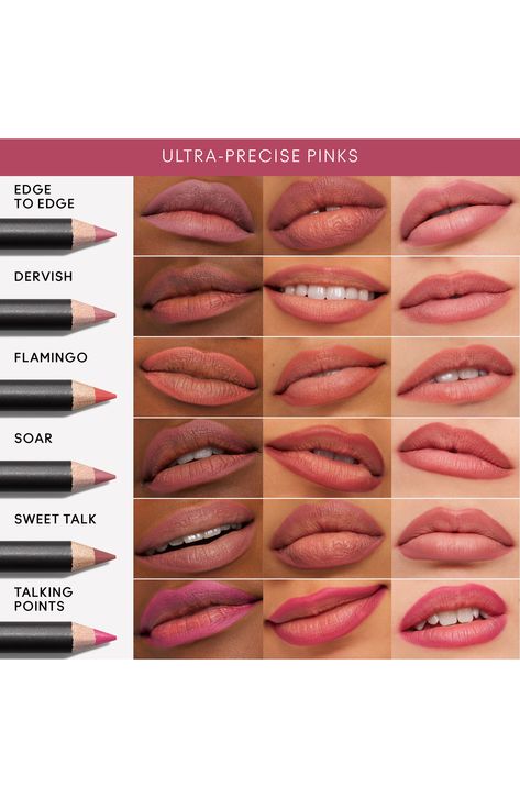 Mac Lip Pencil Soar, Mac Lipliner Soar, Line Lips, Mac Lip Liner, Mac Lipstick Shades, Mac Lip Pencil, Lip Combos, Light Lipstick, Lip Liner Pencil