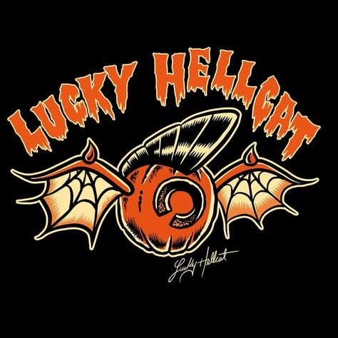 🎨 Lucky Hellcat 👩🏻‍🎨 on Instagram: “We gave My Little Eyeball 👁 Logo a Spooky Revamp! 🖤🎃🖤 Thank You Amigo Carlos Fernando Varela for always doing all our Vector designs…” Flying Eyeball Art, Flying Eyeball, Rockabilly Art, Eyeball Art, Kustom Kulture, Lowbrow Art, Pinstriping, Logo A, Eye Art