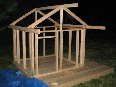 easy playhouse diy Easy Playhouse Plans, Simple Playhouse, Play Houses Diy, Clubhouse Ideas, Diy Playhouse Plans, Kids Playhouse Plans, Fort Ideas, Shed Playhouse, Kids Clubhouse