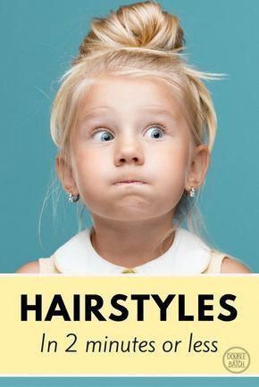 Quick And Easy Hairstyles, Easy Little Girl Hairstyles, Cute Hairstyles For School, Easy Hairstyles Quick, Asymmetrical Hairstyles, Funky Hairstyles, Quick Hairstyles, Everyday Hairstyles