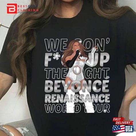 Beyonce Renaissance Tour 2023 T-Shirt Beyoncé Shirt Classic Sweatshirt Check more at https://bestgiftclothing.com/product/beyonce-renaissance-tour-2023-t-shirt-beyoncé-shirt-classic-sweatshirt/ Beyoncé Shirt, Good Birthday Gifts, Beyonce Shirt, Small Gift Ideas, Rock Band Shirts, Experimental Music, Trending Music, Retro Pop, Concert Shirts