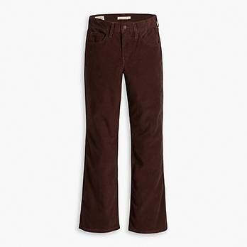 Middy Corduroy Bootcut Women's Pants - Brown | Levi's® US Brown Flare Jeans With Five Pockets For Fall, Levi's Straight Leg Bottoms For Fall, Levi's Straight Leg Fall Bottoms, Levi's Straight Leg Pants For Fall, Levi's Pants With Five Pockets For Fall, Levi's Straight Leg Fall Pants, Mid-rise Brown Flare Jeans For Fall, Levi's Bottoms With Standard Cut Leg For Fall, Brown Flare Jeans For Fall