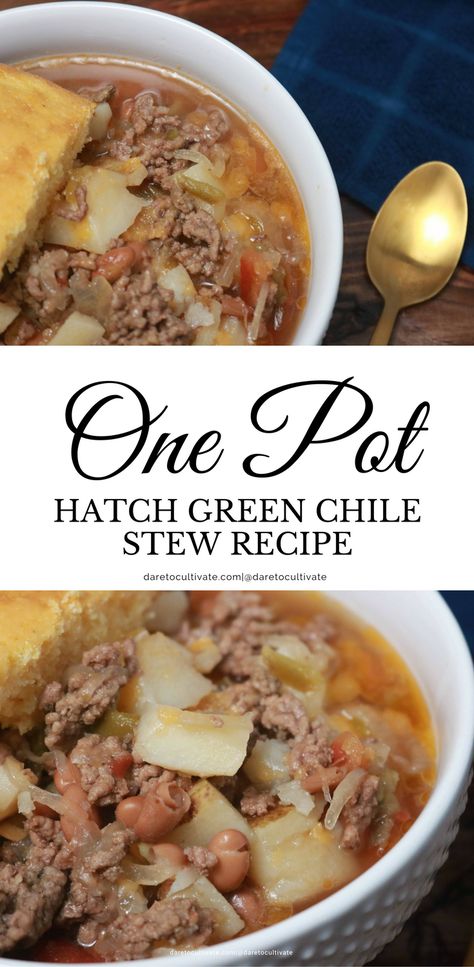 Nm Green Chile Stew, Meals With Green Chile, Green Chili Soup Crockpot Easy Recipes, Hatch Green Chile Sausage Recipes, Slow Cooker Green Chili Stew, Green Chili Stew Instant Pot, Crockpot Green Chili Stew, Crock Pot Green Chile Stew, Hatch Green Chile Stew