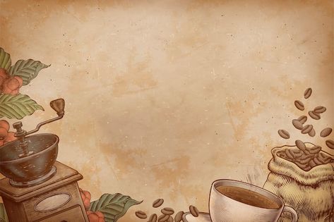 Background For Coffee Shop, Coffee Background Aesthetic Laptop, Cookery Background Design, Background Coffee Design, Cookery Background, Work Wallpaper, Cafe Wallpaper, Brown Paper Textures, Black Paper Background