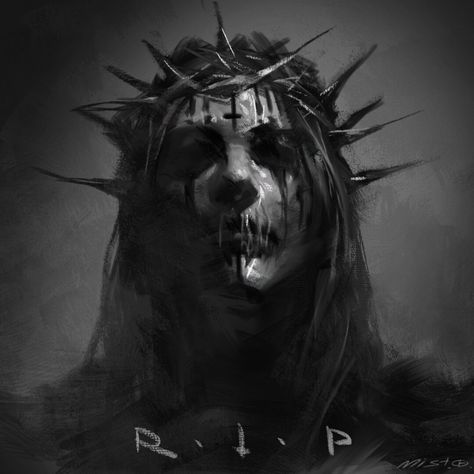 Arte Heavy Metal, Hijau Neon, Joey Jordison, Heavy Metal Art, Arte 8 Bits, 다크 판타지, Arte Obscura, Dark Art Illustrations, Scary Art