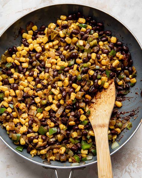 Black Bean Veggie Quesadilla, Black Beans And Corn Quesadillas, Black Beans Squash And Corn, Corn Beans And Squash, Recipes With Corn And Black Beans, Black Bean Corn Quesadilla, Heart Healthy Black Bean Recipes, Squash Beans Corn, Corn And Black Bean Recipes