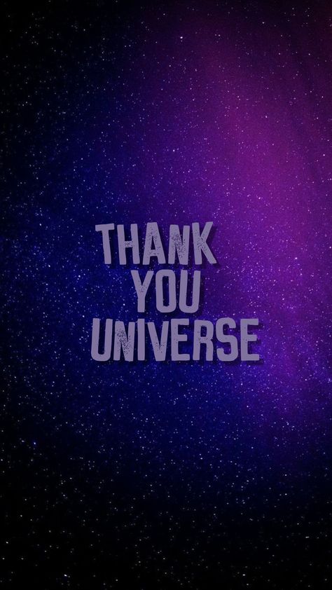 Thankful Wallpaper, Universe Gratitude, Thank You Wallpaper, Galaxy Night Sky, Universe Wallpaper, Wallpaper Galaxy, Stars Space, Sky Stars, English Language