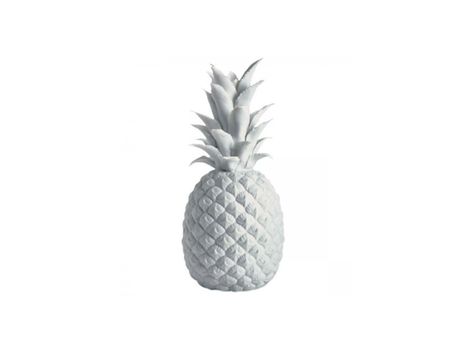 Porcelain Pineapple: Remodelista Pineapple Ornament, Ceramic Pineapple, Furbish Studio, White Pineapple, Pineapple Decor, Pineapple Design, Modern Sculpture, Burke Decor, White Home Decor