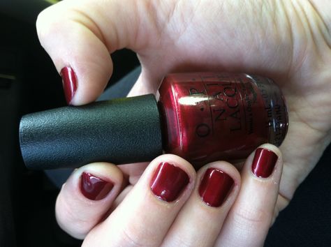 OPI "I'm not really a waitress" Beautiful Nails, Nail Polish, Nails, Makeup, Beauty