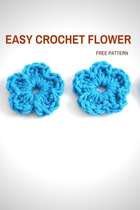 Free crochet flower pattern and step by step video tutorial. Crochet Quotes, Easy Crochet Flower, Crochet Flower Pattern, Crochet Puff Flower, Flower Step By Step, Crochet Embellishments, Crochet Flowers Easy, Crochet Flowers Free Pattern, Crochet Gratis