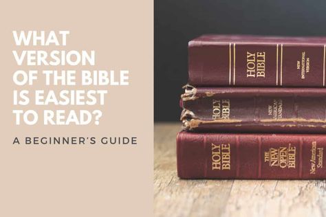 The Bible can be difficult to read. It was originally written a few thousand years ago in Hebrew, Aramaic, and Greek. Which, by the way,… Open Bible, 6th Grade Reading, Understanding The Bible, Bible Translations, Bible Versions, Bible Verse Wallpaper, Reading Levels, Special Education Classroom, More Words