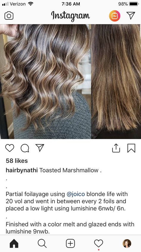 Toasted Marshmallow Hair Color, Root Shadow, Shadow Ideas, Balayage Color, Color Melting, Toasted Marshmallow, Low Lights, Hair Ideas, Balayage