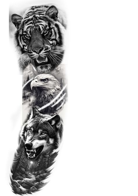 New Forearm Tattoos For Men, Owl Forearm Tattoo, Badger Tattoo, Calf Tattoo Ideas, Arm Tattoos For Guys Forearm, Tiger Tattoo Sleeve, Kanji Tattoo, Shoulder Tats, Bear Tattoo Designs