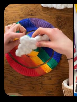 Paper Plate Art, Practice Painting, Paper Plate Crafts For Kids, Rainbow Diy, Toddler Arts And Crafts, Diy Rainbow, Magical Rainbow, Rainbow Crafts, Paper Plate Crafts