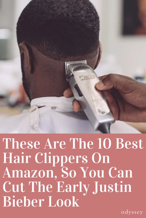 These Are The 10 Best Hair Clippers On Amazon, So You Can Cut The Early Justin Bieber Look Curly Layered Haircuts, Kids Knotless Braids, Mens Hair Clippers, Headbands For Short Hair, Leftover Food, Haircuts For Long Hair With Layers, Happy Gut, Hair Knot, Round Face Haircuts