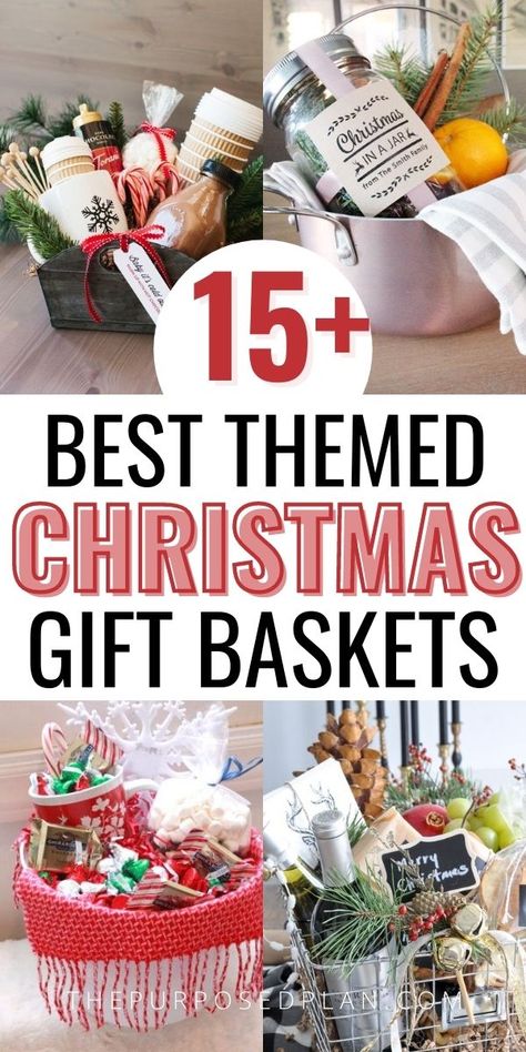 Heartwarming DIY Christmas gift baskets and Christmas gift basket ideas for women, Christmas gift basket ideas for families, and Christmas gift basket ideas for for friends. Gift Basket Ideas For Families, Homemade Christmas Gift Baskets, Best Christmas Gift Baskets, Diy Christmas Gift Baskets, Gift Basket Ideas For Women, Family Gift Baskets, Homemade Gift Baskets, Christmas Gift Baskets Diy, Easy Diy Christmas Gifts