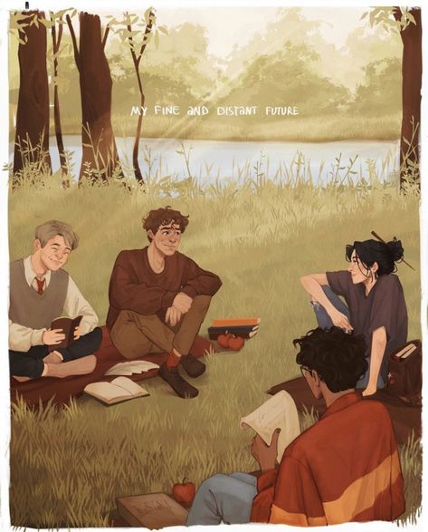 Remus Lupin Fan Art, Remus And Sirius, Marauders Fan Art, Harry Potter Feels, Harry Potter Comics, All The Young Dudes, Lily Evans, Remus Lupin, Harry Potter Marauders