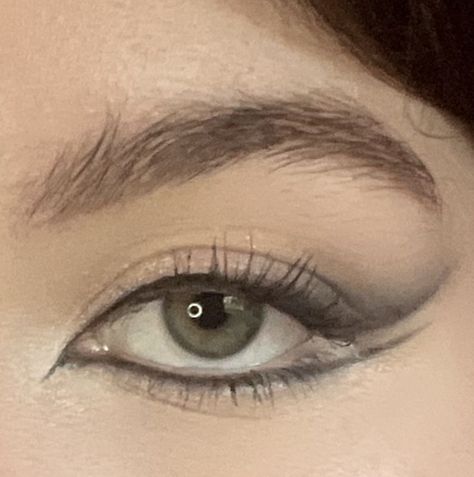 a duel winged smokey eye Sixties Eye Makeup, Priscilla Presley Makeup Style, Vintage Siren Makeup, Priscilla Presley 60s Makeup, Vintage Cat Eye Makeup, Hooded Eye 60s Makeup, 70s Hooded Eye Makeup, Sixties Makeup Eye, Dark Vintage Makeup