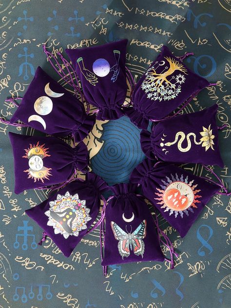 Witch Runes, Pagan Yule, Witch Supplies, Witchcraft Supplies, Tarot Bags, Bag Jewelry, Accessories Bag, Dice Bag, Tarot Readings