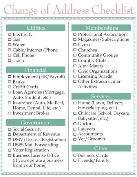 First Things to Do When Moving Into a New Home Checklist - Things To Do When Moving, First Home Checklist, Moving List, Moving House Tips, Home Checklist, New Home Essentials, Buying First Home, House Checklist, New Home Checklist