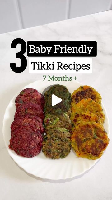 Recipes For Baby 9-12 Months, Baby Food Recipes 9-12, One Year Baby Food, Tikki Recipes, Indian Recipes For Kids, Boiled Veggies, 7 Month Old Baby Food, 7 Months Baby Food, 9 Month Baby Food