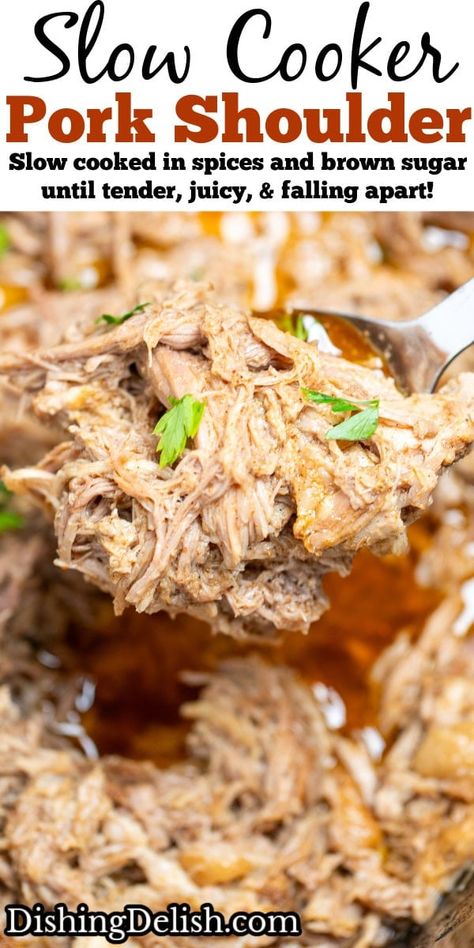 Slow Cooker Pork Shoulder