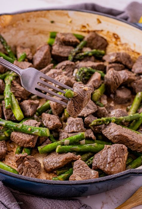 One of our favorite easy, one-pan dinners is garlic butter tri-tip steak with asparagus. This steak and asparagus dinner is simple to make and is sure to be a family meal that you and your family will make on repeat. Steak And Asparagus Stir Fry, Steak And Asparagus Sheet Pan Dinner, Beef And Asparagus Recipes, Steak And Asparagus Recipes, Steak With Asparagus, Steak And Asparagus, Steak Asparagus, Asparagus Dinner, Stir Fry Sauces