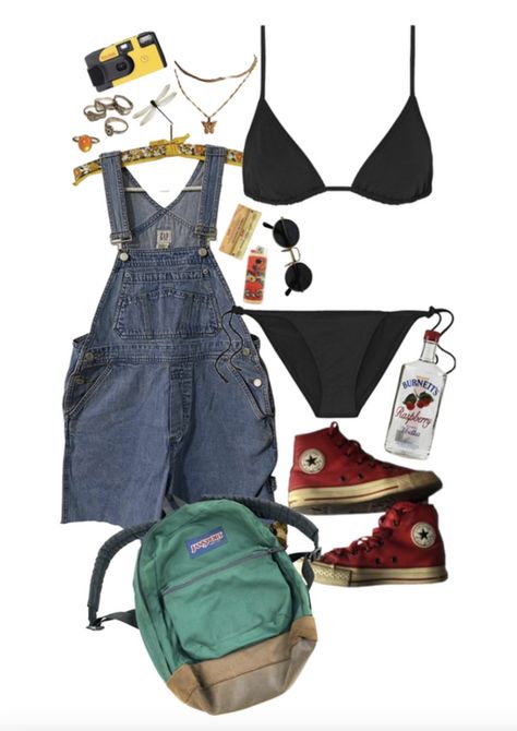 Cute Camping Outfits Summer, Camp Counselor Outfit, Granola Summer, Outfit Ideas Vacation, Farm Outfit, Camp Outfits, Salted Granola, Summer Fits, Swaggy Outfits