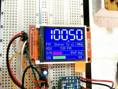 Arduino Radio, Proyek Arduino, Arduino Display, Home Automation Project, Sw Radio, Fm Radio Receiver, Radio Channels, Diy Tech, Digital Signal Processing