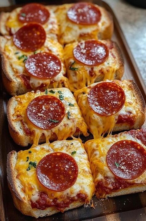 Garlic Toast Pizza, Peanut Butter Haystacks Recipe, Stromboli Recipe Easy, Dole Whip Recipe, Garlic Bread Pizza, Toast Pizza, Stromboli Recipe, Garlic Toast, Wonton Recipes