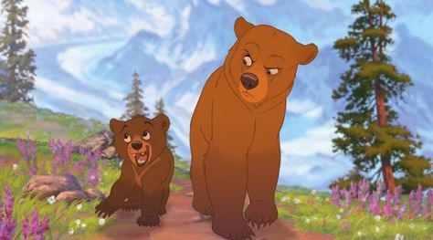 “Brother Bear” could be the next Disney live-action remake Disney Sidekicks, Animation Disney, Disney Bear, Disney Animated Movies, Brother Bear, Disney Wall, Film Disney, Film D'animation, Disney Live Action