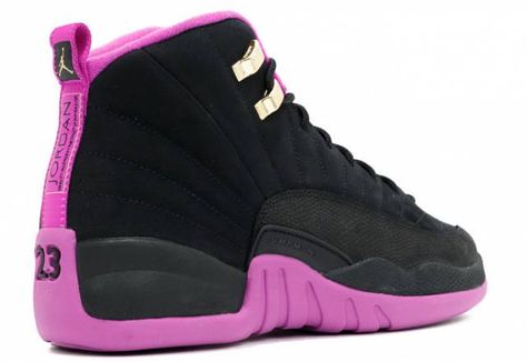 Air Jordan 12 XII Retro "KINGS" Hyper Violet 510815-018 Jordan Shoes For Girls, Girls Wearing Jordans, Jordan Outfit Women, Jordan Bred, Jordan 11 Outfit Women, Authentic Jordans, Jordans Girls, Jordan Shoes Girls, Jordan Model