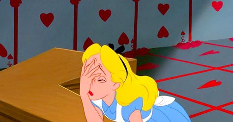 Hating Men, Draw Disney Characters, Quotes Alice In Wonderland, How To Draw Disney, Iphone Wallpaper Disney, Face Palm, Animation Ideas, Wallpaper Disney, Tumblr Art