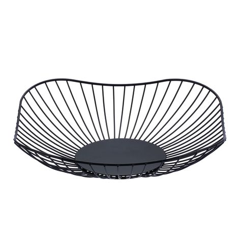 PRICES MAY VARY. [Appearance]Black/Gold cast iron wire creative stylish countertop basket tray for serving colorful fruits, such as orange, pineapple, lemon, apple, banana, lime, also as storage bread, dry pots, office supplies, cup, cake, snacks, eggs, candy, towels container, even be filled with decorative dried potpourri to add a natural element to breakfast table [Useage]Fruit dish geometric shape holes breathable with the design to allow fruits to ripen evenly to perfection at room temperat Dried Potpourri, Vegetable Bread, Basket Holder, Decorative Stand, Natural Element, Basket Tray, Fruit Dishes, Fruit Vegetables, Colorful Fruit