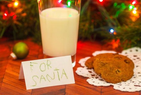 Christmas Eve Images, Santa Milk And Cookies, Cookies And Milk For Santa, Milk And Cookies For Santa, Leave Cookies, Christmas Eve Plate, Milk For Santa, Hanging Christmas Stockings, Reindeer Cookies